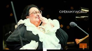 Montserrat Caballe sings Live at 85 662018 Last Perfomance [upl. by Kris]