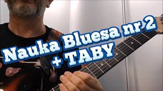 Nauka Bluesa nr 2  TABY  Learning the Blues  2 TAB in Texas style [upl. by Reffinej298]