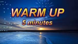 Workout Warmup Track 5 min  VOICE PROMPTS [upl. by Margaux]