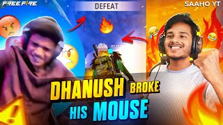 DFG BROKE HIS MOUSE 🤣 5000 ₹ 🤑💰 BET MATCH WITH DFG 🔥 DFG SQUAD VS SAAHOYT 👑 [upl. by Kissel]