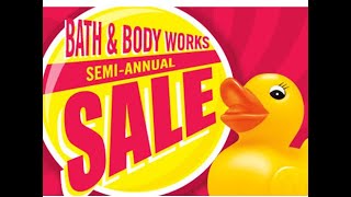 My Bath and Body Works SemiAnnual Sale Haul for June 2018 [upl. by Binni]