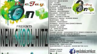 DJ ONZ  2013 NEW SKOOL NAIJA MEGA HITZ  Iyanya wizkid davido Flavor dbanj 2face [upl. by Sheldon]