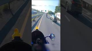 Bikers encounter a driver with road rage 😡 ​⁠​⁠BravoMotoOfficial [upl. by Iliam]