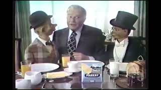 Edgar Bergen Charlie McCarthy and Mortimer Snerd in a Parkay Commercial [upl. by Rehpetsirhc]