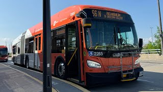 MiWay  Route 66S McLaughlin New Flyer XDE60 2285 [upl. by Rhynd]