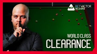 BEST CLEARANCE EVER  Brecel makes INCREDIBLE Break vs Dott 🤯  BetVictor Welsh Open [upl. by Avevoneg]