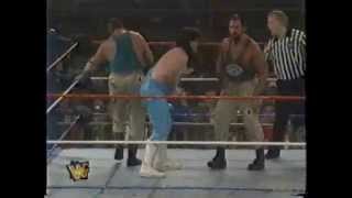 The Bushwhackers vs Johnny Blade and Joseph White [upl. by Ahsienod464]