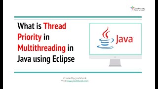 64 What is Thread Priority in Multithreading in Java using Eclipse [upl. by Eiramave191]