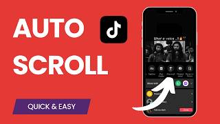 How to Auto Scroll on TikTok Mobile Tips [upl. by Vitia136]