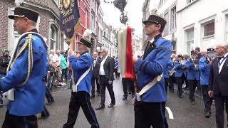 Fanfare StServatius Biesland in de processie van Maastricht 2024 [upl. by Haynes]