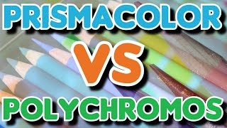 Prismacolor VS Polychromos Pencils  Which is BETTER [upl. by Dalli71]