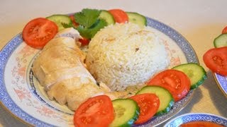 Hainanese chicken rice 海南雞飯 [upl. by Gracia]