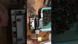 Simple manual 254 20 pin header cutter machine adjustable pins number cutting [upl. by Saidee]