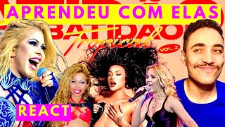 REACT ÀS REFERÊNCIAS DO BATIDÃO TROPICAL VOL 2 DA PABLLO VITTAR REAÇÃO  REAGINDO [upl. by Aneez]