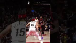 OMG CHRIS BOUCHER TOOK FLIGHT 🤯🚀 nba basketball [upl. by Airretnahs]