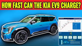 How Fast Does The Kia EV9 Charge [upl. by Airotna]