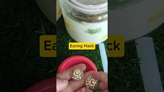 How to fix earing jewellery Hack trending vedio shorts ytshorts shorts feedviral vedio🇵🇸✌️ [upl. by Fernandes]