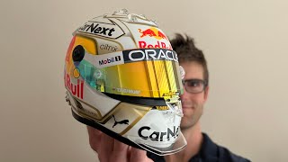 My Best Office Display  Max Verstappen Schuberth Helmet 2022 12 scale [upl. by Chloris]