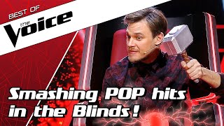 TOP 10  POPULAR POP SONGS in The Voice [upl. by Ibbie]