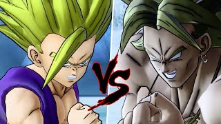 Teen Gohan Vs Broly  Hardest Level Epic Fight  Dragon Ball Z Ultimate Tenkaichi  4k [upl. by Lorette]