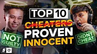 They Never Cheated The Top 10 Falsely Accused Players [upl. by Hound]