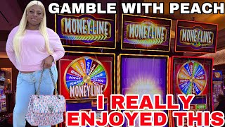 GAMBLE WITH PEACH 🍑 MY 1st TIME PLAYING MONEY 💰 LINK 🔗 AT SEMINOLE HARD ROCK HOTEL amp CASINO TAMPA [upl. by Sachiko]