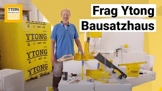 Frag Ytong Bausatzhaus Welche Werkzeuge werden für die Verarbeitung von Ytong Porenbeton benötigt [upl. by Ruenhs]