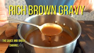 Rich Brown Gravy  Gravy  Gravy Recipe  Homemade Gravy  Brown Gravy Recipe  Beef Gravy [upl. by See]