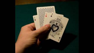 Card Tricks Twisting The Aces Performance  Tutorial [upl. by Elleraj]