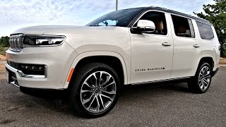 Jeep Grand Wagoneer  2022 Car Review  Auto Review  Edmunds  Car and Driver [upl. by Kerat]