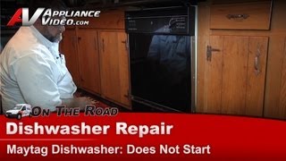 Maytag Dishwasher Repair  Does Not Start  DWV8260BAX [upl. by Aivatnwahs237]