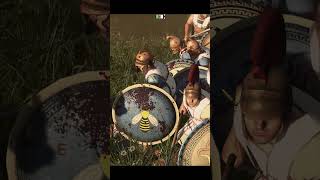 ROME II  Hoplites VS Falxmen UnitVSUnit 1V1 1v1 rome2tw [upl. by Aramac400]