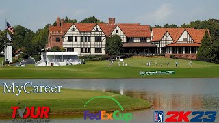 PGA Tour 2K23  MyCareer  Season 10  FedEx Playoffs  Tour Championship East Lake Rd 3 [upl. by Llebpmac521]