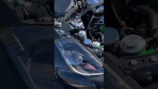 Boosted VQ only makes 440 whp trending automobile boost 370z 350z shorts turbo [upl. by Elwee]