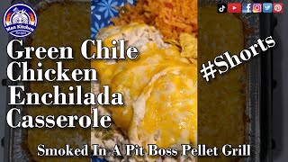 Green Chile Chicken Enchilada Casserole Shorts [upl. by Rehtaeh]