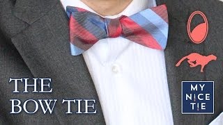 How to Tie a BOW TIE quickmirroredreview  How to Tie a Tie with a Bow easy [upl. by Mathia]