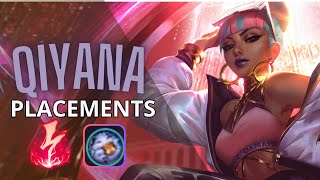 QIYANA PLACEMENTS WITH NEW CASH BACK RUNE  Qiyana vs Akali [upl. by Daryle]