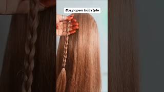 Easy open hairstyle💫hairstyle ❤️viralshort hiphop [upl. by Anitsugua]