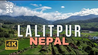 Drone Footage  Lalitpur Nepal [upl. by Elorac]