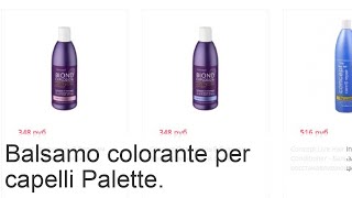 Balsamo tonalizzante per capelli biondi palette colori e recensioni [upl. by Suryt]