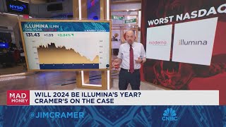 Illuminas story is too messy and uncertain right now says Jim Cramer [upl. by Naol]