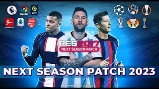 PES 2017 Next Season Winter Patch 2023 AIO [upl. by Yud]