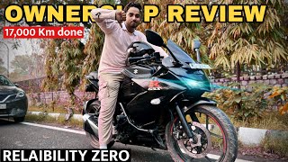 Suzuki Gixxer SF 155 Detailed Ownership Review 😱🔥  17000km done [upl. by Namref525]