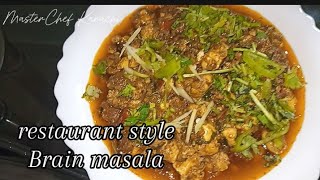 katakat karahi  Brain masala recipe  Restaurant style katakat  MasterChef Karachi [upl. by Bevus]