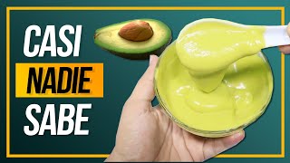 PODEROSA KERATINA CASERA DE AGUACATE PARA CABELLO SECO Y MALTRATADO 🥑 CRECIMIENTO Y ANTIFRIZZ [upl. by Ettelracs725]