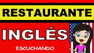 APRENDE FRASES COMUNES EN INGLÉS PARA RESTAURANTE [upl. by Oicnecserc]