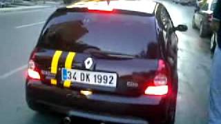 Clio Rs 182 Launch Control [upl. by Adamsun]