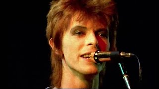 David Bowie  Starman  live 1972 rare footage  2016 edit [upl. by Cerelly]