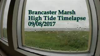 Brancaster Marsh  High Tide Timelapse [upl. by Leahcimluap]