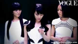 Perfume in VOGUE JAPAN for TIFFANY ATLAS SP [upl. by Nnaihs]